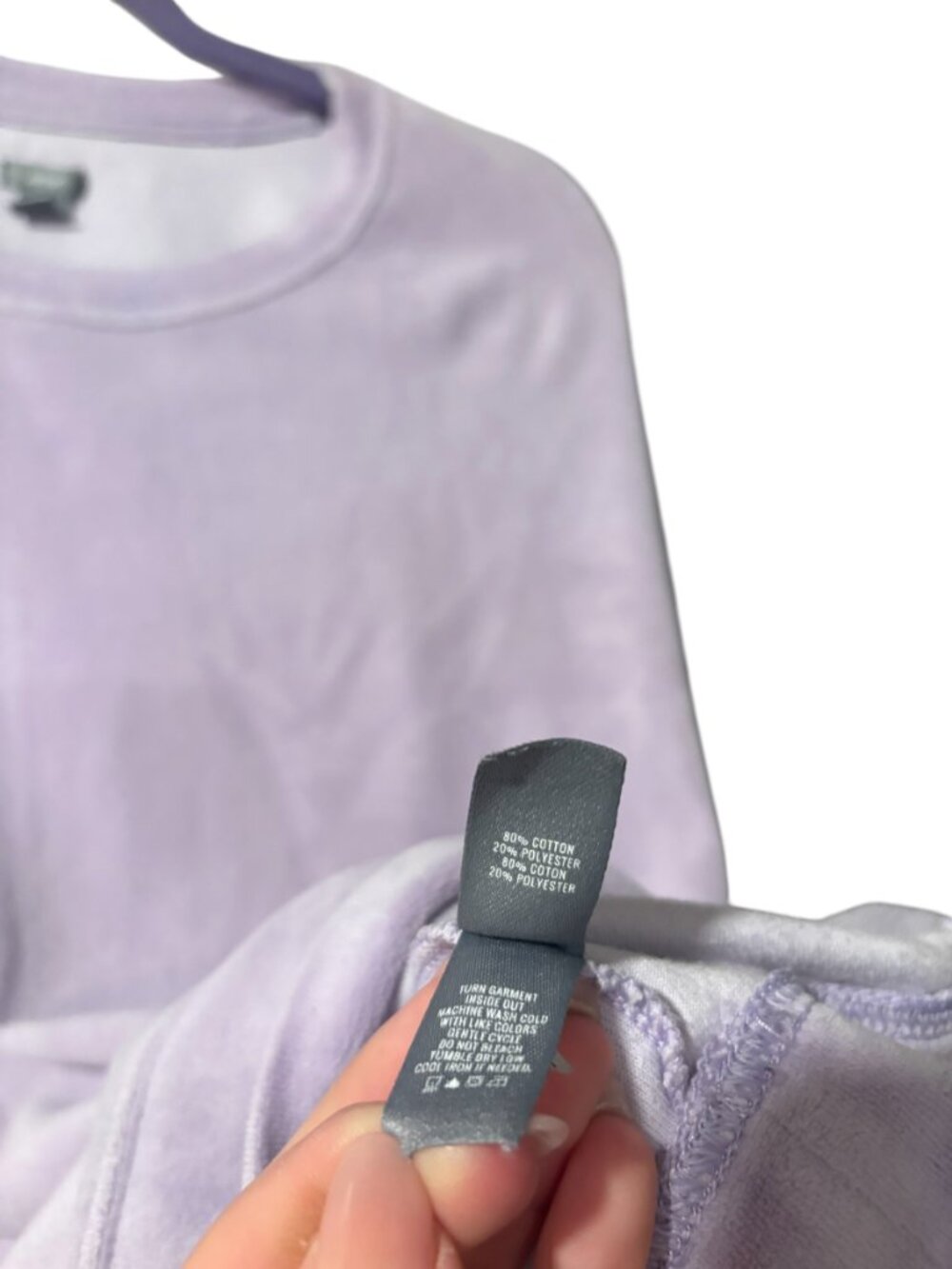 Aerie Velour Crewneck Sweatshirt - Picture 5 of 5
